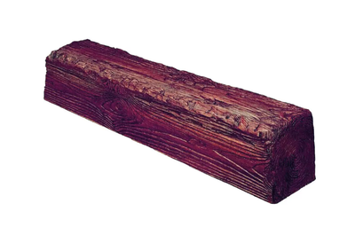 Балка полиуретановая DECOWOOD Рустик EQ 007 (4 м) classic 6х9 Красный