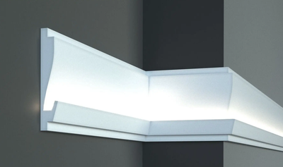 Карниз для LED освещения серия D Tesori KD 405 1150 мм