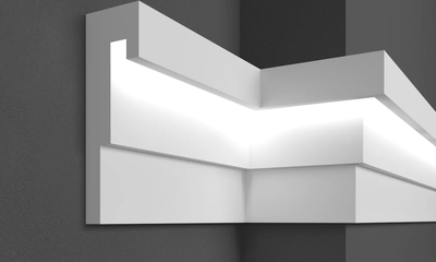 Молдинг фасадный Prestige Decor MC 308 led 2000 мм