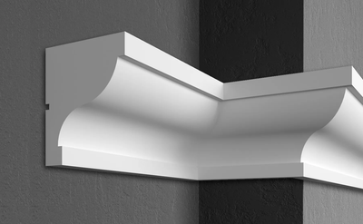 Карниз фасадный Prestige Decor KC 126 2000 мм