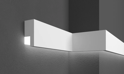 Молдинг фасадный Prestige Decor MC 301 led Длина, мм 2000