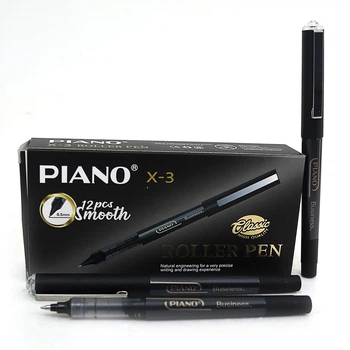 Ручка-ролер Piano X-3 Business 0,5мм Чорна (X-3BK)