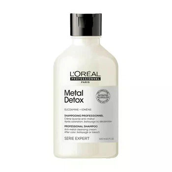 Шампунь для волос L'Oreal Professionnel Serie Expert Metal Detox Shampoo после окрашивания и осветления, 300 мл