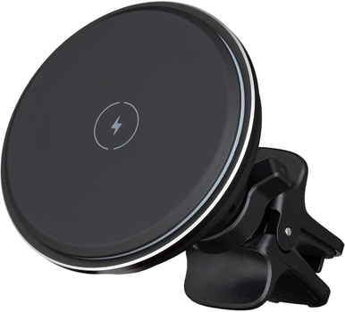 Uchwyt samochodowy na telefon QUALO MagSafe Mag Secure Black (5907457782303)