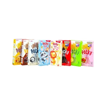Японські палички в глазурі Glico Pocky MIX 40 грам (набір 8 штук)