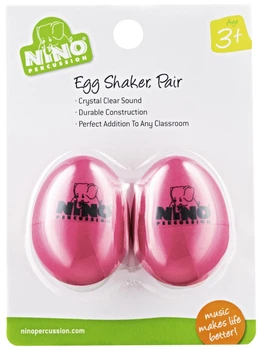 Шейкер Nino Percussion Egg Shaker Pair Strawberry Pink NINO540SP-2