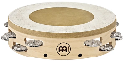 Тамбурін MEINL Headed Artisan Edition Tambourine Cymbal Steel Jingles AE-ATAH2S