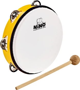 Тамбурін Nino Percussion ABS Tambourine Yellow 8" NINO51Y
