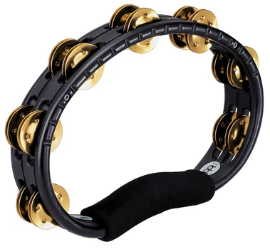 Тамбурін MEINL Hand Held Traditional ABS Tambourine Brass Jingles Black TMT1B-BK