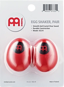 Шейкер MEINL Plastic Egg Shakers Red ES2-R