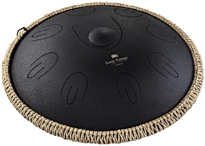 Глюкофон 16" хеппі драм MEINL Sonic Energy Octave Steel Tongue Drum Black D Kurd