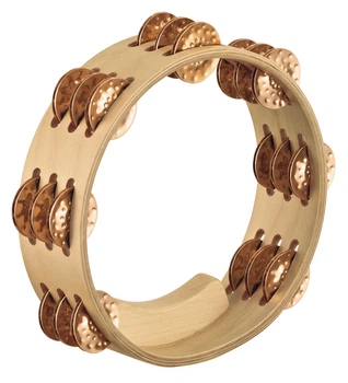 Тамбурін MEINL Artisan Edition Compact Tambourine Hammered Cymbal Bronze Jingles AE-CMTA3BO