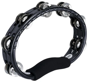 Тамбурін MEINL Hand Held Traditional ABS Tambourine Steel Jingles Black TMT1BK