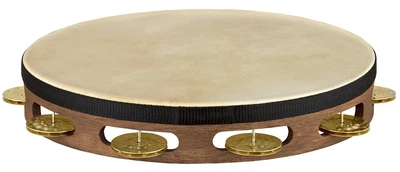 Тамбурін MEINL Vintage Goat-Skin Wood Tambourine Walnut Brown TAH1V-WB