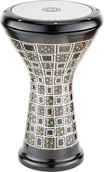 Думбек MEINL Doumbek Aluminium Painted Floral Design HE-3039