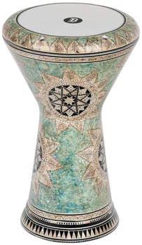 Думбек MEINL Artisan Edition White Pearl Mosaic Queen Doumbek AEED4