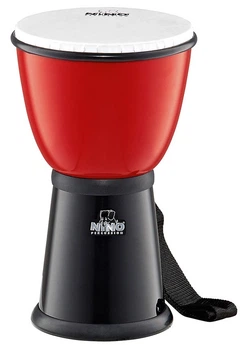 Джембе Nino Percussion ABS Djembe Red-Black 8" NINO18R/BK