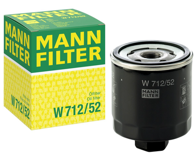 Фильтр масла MANN W712/52 (VW Group 1,4i-1,6i >96г)
