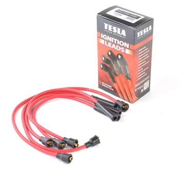 Високовольтні дроти TESLA Silicone Inductive T412M Red Line (2101)