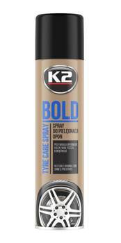 Поліроль очищувач шин K2 K1561 Bold Aero - 600мл