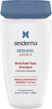 Шампунь проти випадіння волосся Sesderma Seskavel Growth 250 мл (8429979480477)