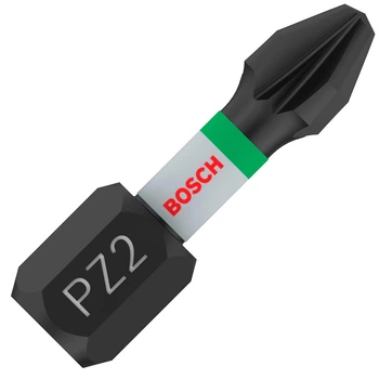 Бита Bosch Impact Control PZ2, 25 мм, 2 шт (2608522401)