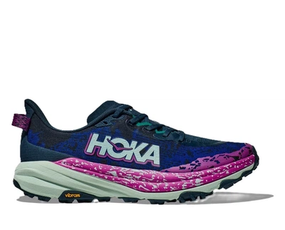 Кроссовки Hoka M Speedgoat 6 40.5 Blue/Purple (1092-197634458281)
