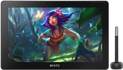 Tablet graficzny Bosto BT-16HD Black