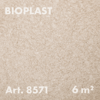 Жидкие обои Bioplast Арт. 8571, 1кг, 6 м², целлюлозное волокно, кофе (светло-бежевый)