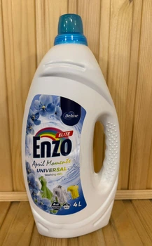 Гель для прання Deluxe Enzo 100 пp 4 л ELITE APRIL Universal