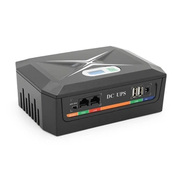 UPS ИБП бесперебойное питание для роутера/видеонаблюдения/терминала PON Voltronic DCP17 45W 5/9/12V, POE 24/48V, 17600мAh