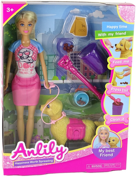 Лялька Lean Toys з аксесуарами 30 см (5905515352635)
