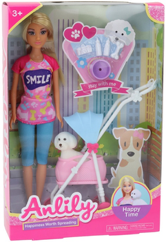 Лялька Lean Toys Anlily з аксесуарами 30 см (5905515352666)