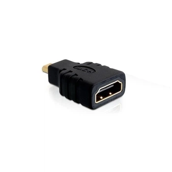 Переходник HDMI F to micro HDMI M Black (B00289)