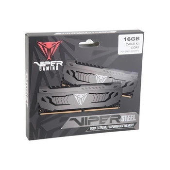 Модуль пам'яті Patriot DDR4 16Gb (2x8) Viper Steel 3200 MHz