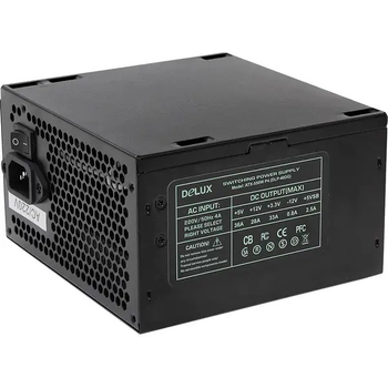 Блок питания Delux 500W (DLP-35D Black)