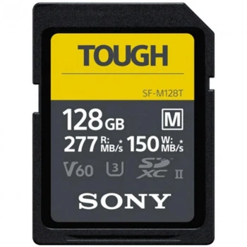 Карта памяти Sony 128 GB SDXC UHS-II U3 V60 TOUGH SFM128T.SYM