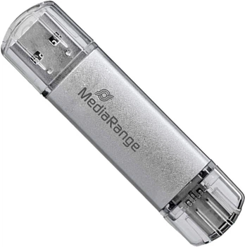 Флешка MediaRange 64 GB USB 3.0 combo flash drive with USB Type-C plug (MR937)