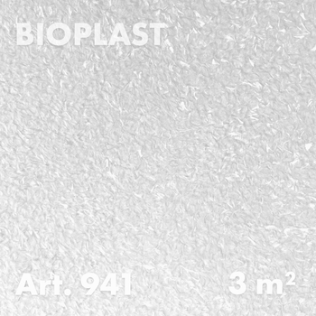 Жидкие обои Bioplast Арт. 941, 1кг, 3 м², шелковое волокно, белый (белый)