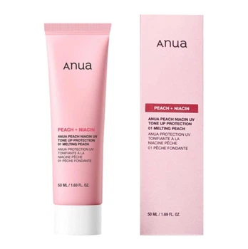 Anua UV Tone Up крем с ниацинамидом SPF50+ 01 Melting Peach, 50 мл