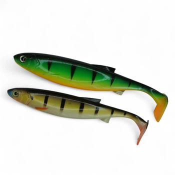 Велика силіконова приманка TIDELURE Paddle Stalker, 20см/50гр, Color D+E (2 шт/уп)