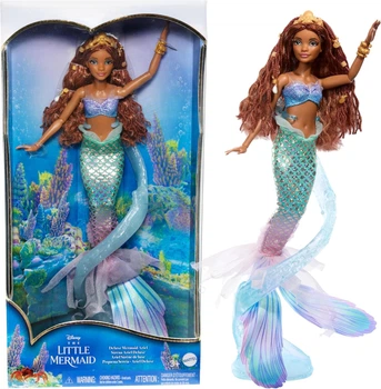 Лялька русалочка Аріель Disney The Little Mermaid Deluxe Ariel Doll DF30