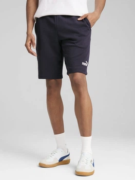 Шорти бавовняні короткі чоловічі Puma Essentials Foundation 68259416 M New Navy (4067983668562)
