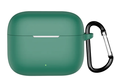 Чохол для Oppo Enco Buds 3 Pro | Silicone Candy Friendly з карабіном (021736) (green)