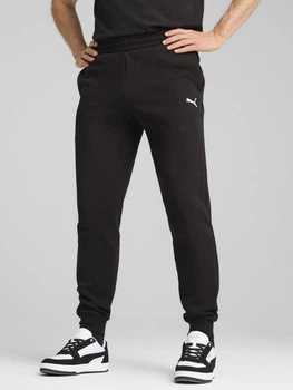 Спортивные штаны мужские утепленные Puma Essentials Foundation 68261401 L Black (4067983674884)