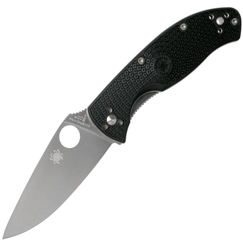 Ніж складаний Spyderco Tenacious (довжина: 197мм, лезо: 86мм), чорний FRN