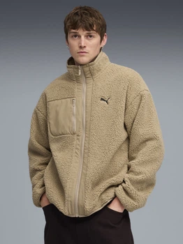 Куртка двостороння демісезонна чоловіча Puma Outerwear Classics 68837155 M Ice Coffee (4069157413985)