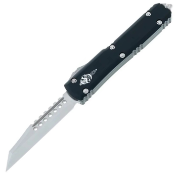 Ніж автоматичний Microtech Ultratech Warhound (довжина: 212мм, лезо: 85мм), чорний