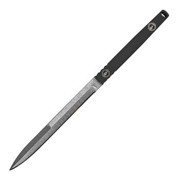 Ніж фіксований Blade Brothers Knives Голка (довжина: 225мм, лезо: 125мм, чорне), чорний
