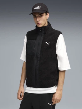 Теплий жилет двосторонній чоловічий Puma Outerwear Classics 68837201 M Black (4069157414401)